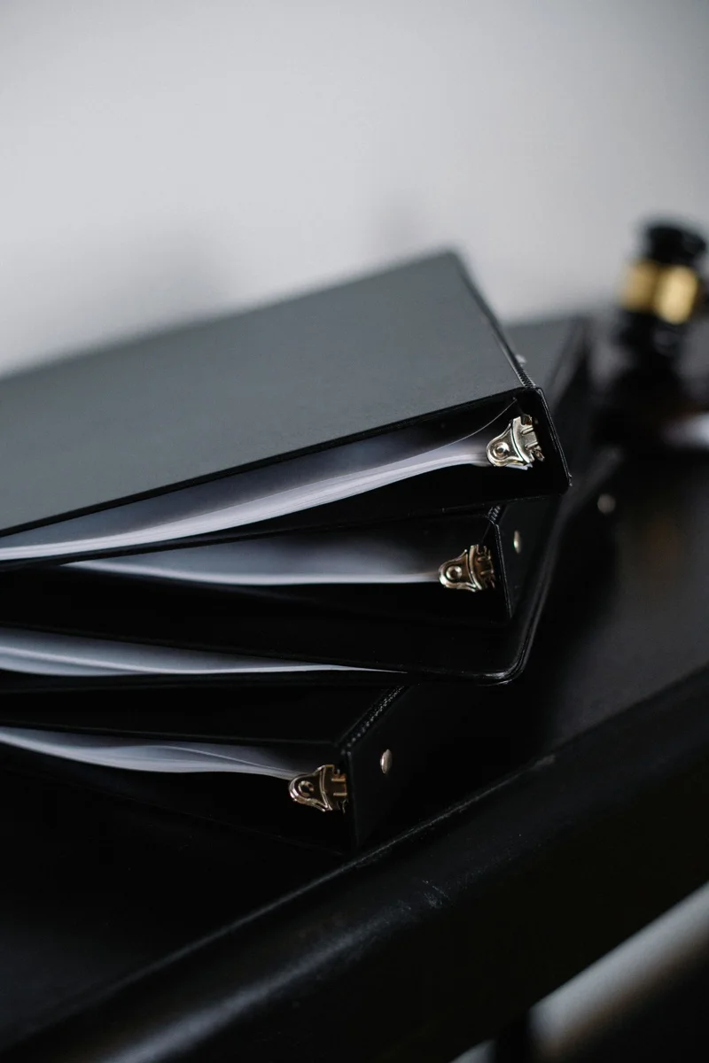 Folders for correspondence and documents